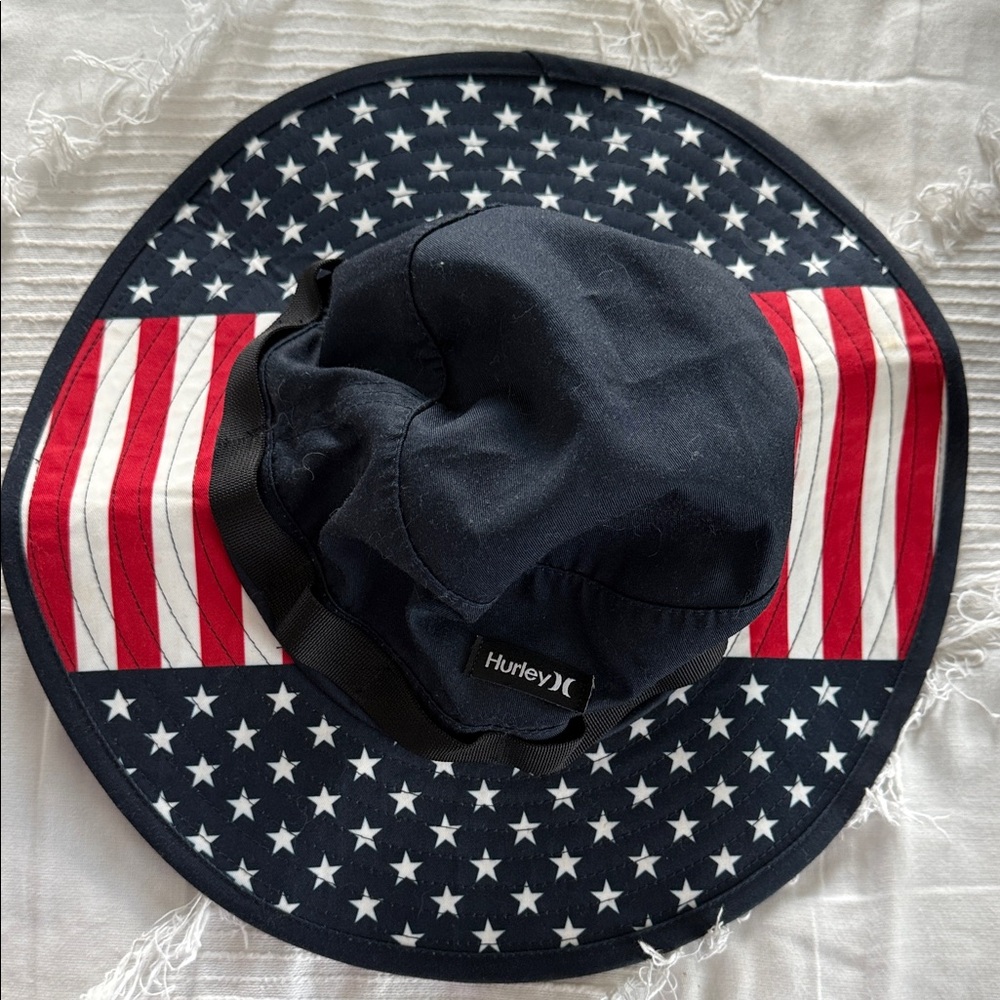 Hurley Patriotic Stars and Stripes Bucket Hat